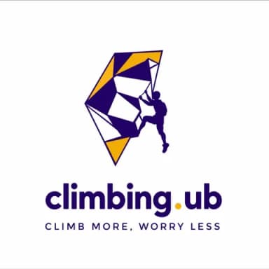 Хаданд авирах уу? Climbing gym logo