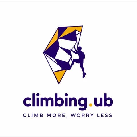 Хаданд авирах уу? Climbing gym logo